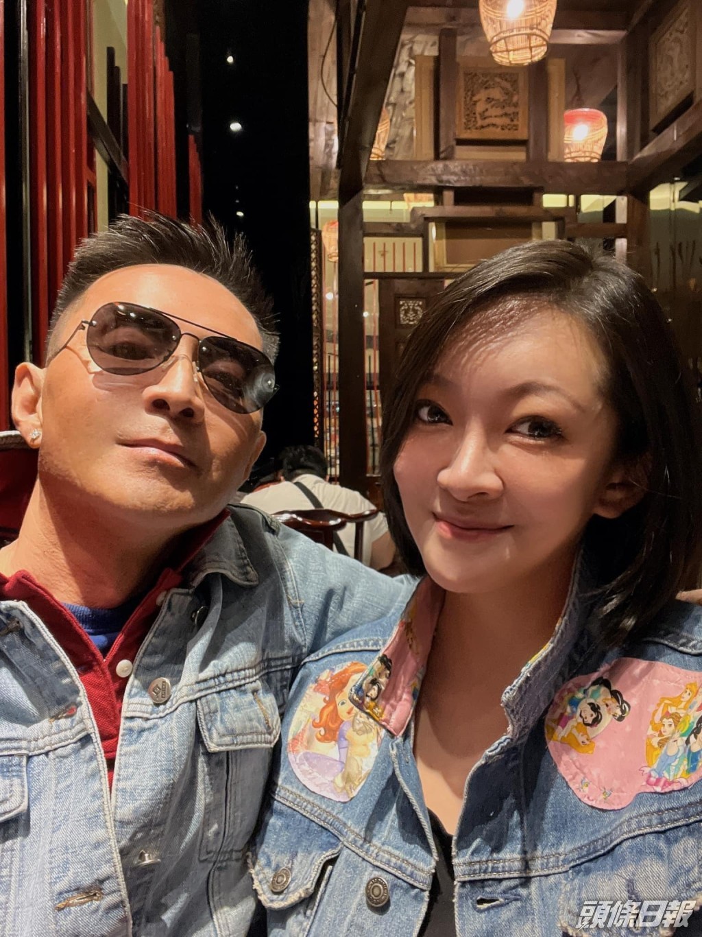 但翌年女方突然在社交網上載數張手機對話截圖，內容為林利與台灣演員陳柏渝對話訊息。